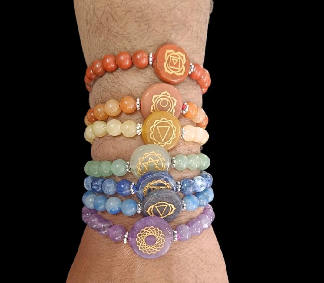 Root Chakra/ Muladhar Chakra Bracelet for Chakra Alignment, Energy Balance, and Spiritual Growth - Image 2