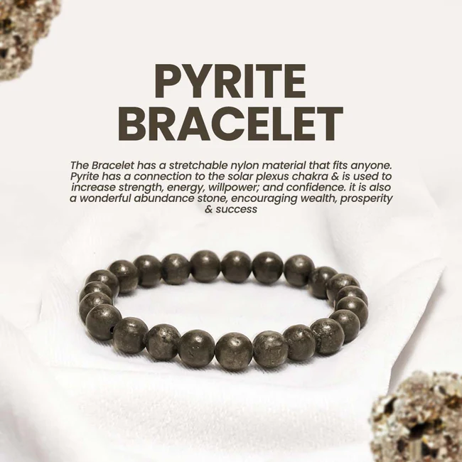 Pyrite Bracelet for Money Attraction - Image 5