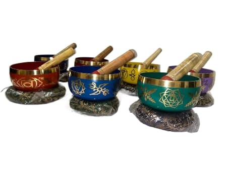 7 Chakra Singing Bowl For healing & Relaxation your Mind, Body and Soul -Set of 7 - Image 8