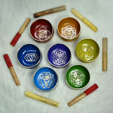7 Chakra Singing Bowl For healing & Relaxation your Mind, Body and Soul -Set of 7 - Image 7