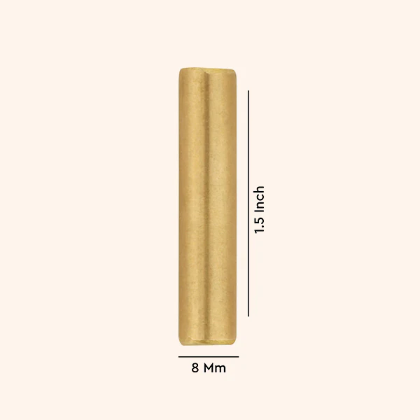 VASTU BRASS ROUND STUD 1.5 INCH 8 MM SET 3 - Image 2