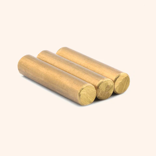 VASTU BRASS ROUND STUD 1.5 INCH 8 MM SET 3