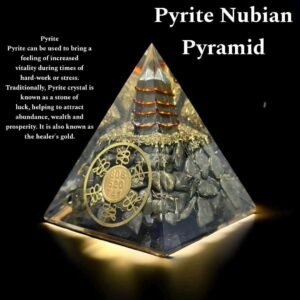 Pyrite Nubian Pyramid - For Income Opportunites