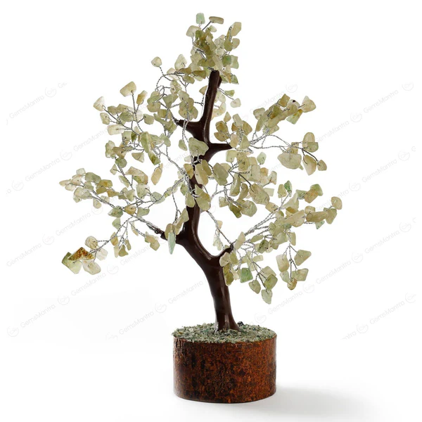 Natural Green Aventurine Crystal Stone Tree For Luck & Prosperity - Image 5