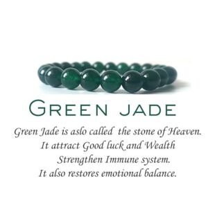 Green Jade Bracelet - For Academic Success & Career Opportunities