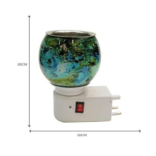 Ceramic Aroma Diffuser | Kapoor Dani with Night Lamp- Multi Functional - Image 4