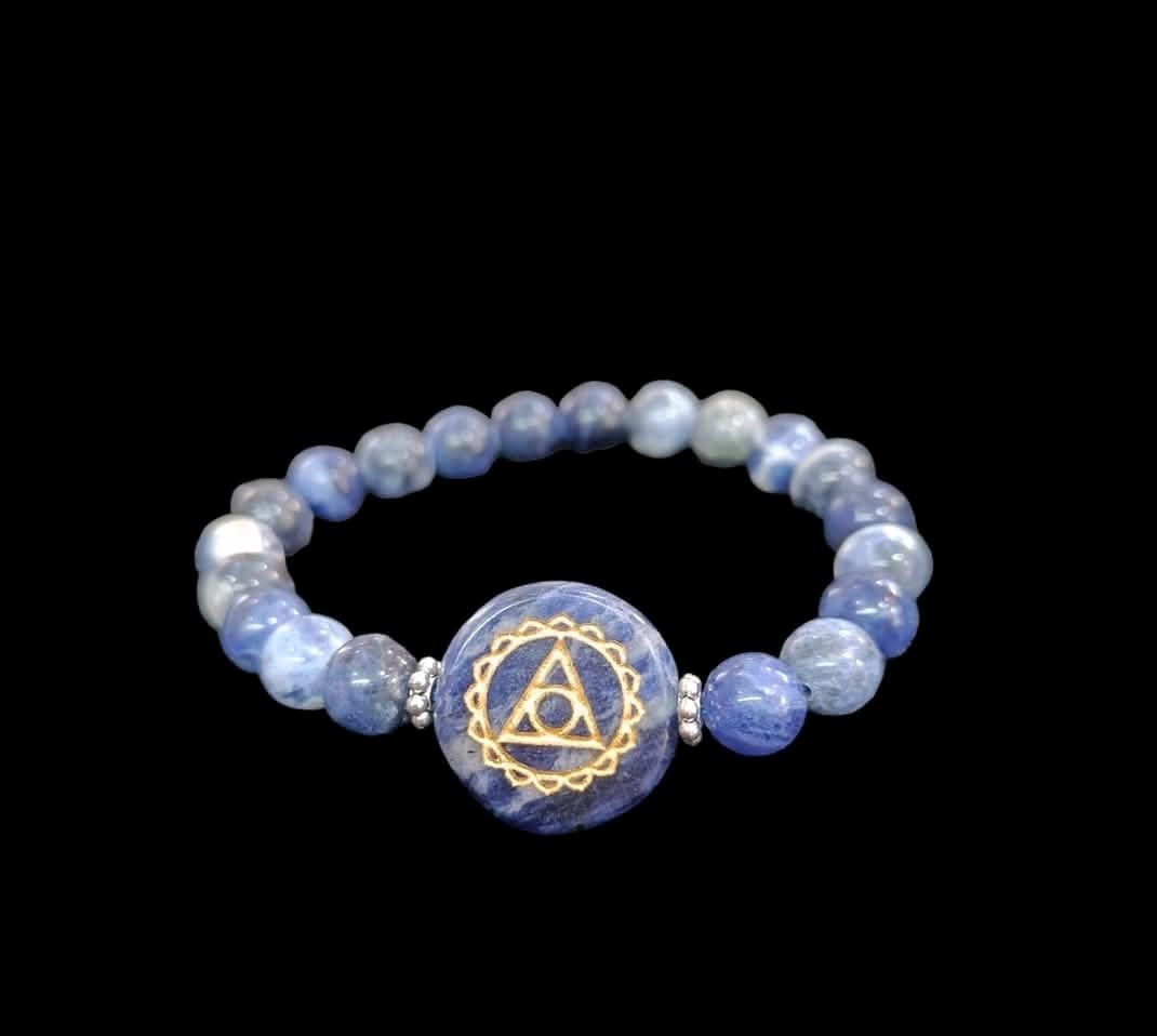 Throat (Vishuddha)Chakra Bracelet